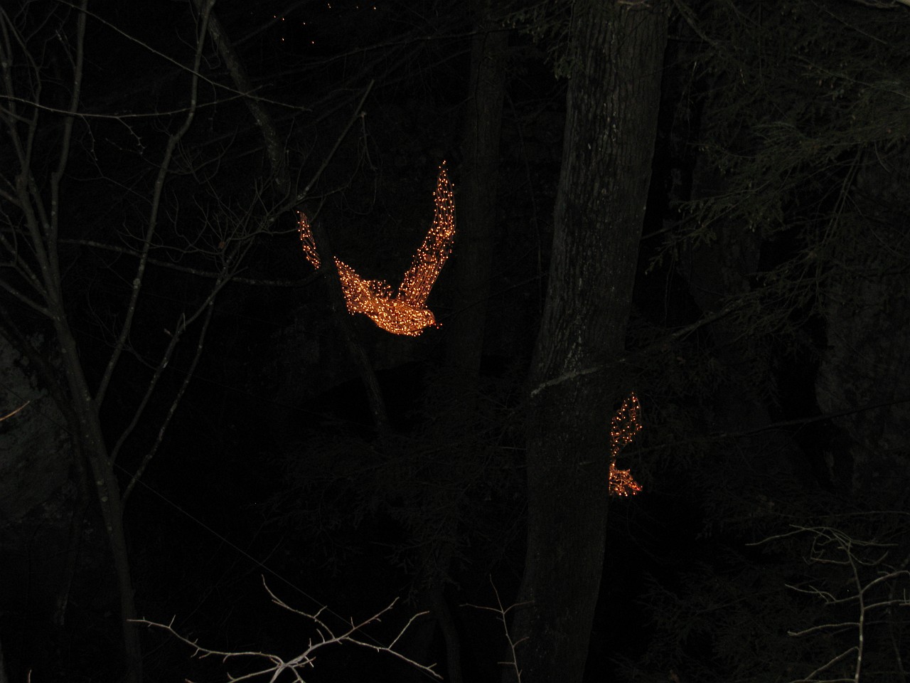 Vacation 2007-12 - Rock City 0052.jpg - Rock City outside of Chattanooga Tennessee has been a tourist attraction since 1932. I remembered seeing barn roofs painted with "See Rock City" and wanted to pay a visit to its home on Lookout Mountain. Christmas Vacation 2007-08.